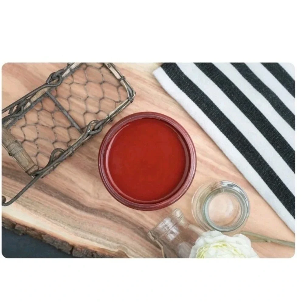 Dixie Belle Chalk Mineral Paint Rustic Red 8oz Dark Red‎ Furniture Paint DIY